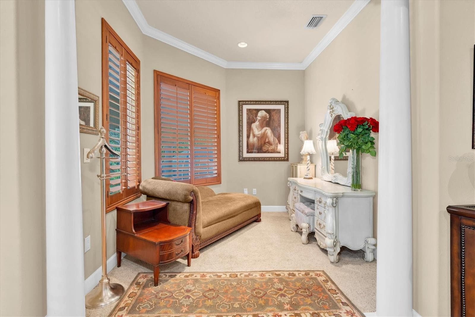 Primary Bedroom Sitting Area - 2861 ROEHAMPTON CLOSE, TARPON SPRINGS