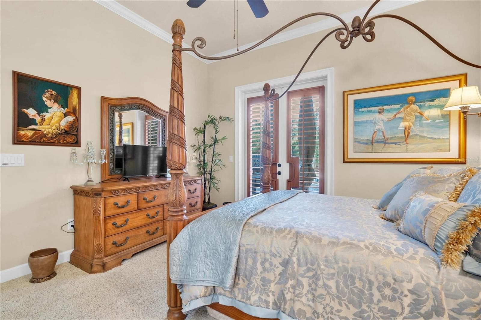 Downstairs Bedroom - 2861 ROEHAMPTON CLOSE, TARPON SPRINGS