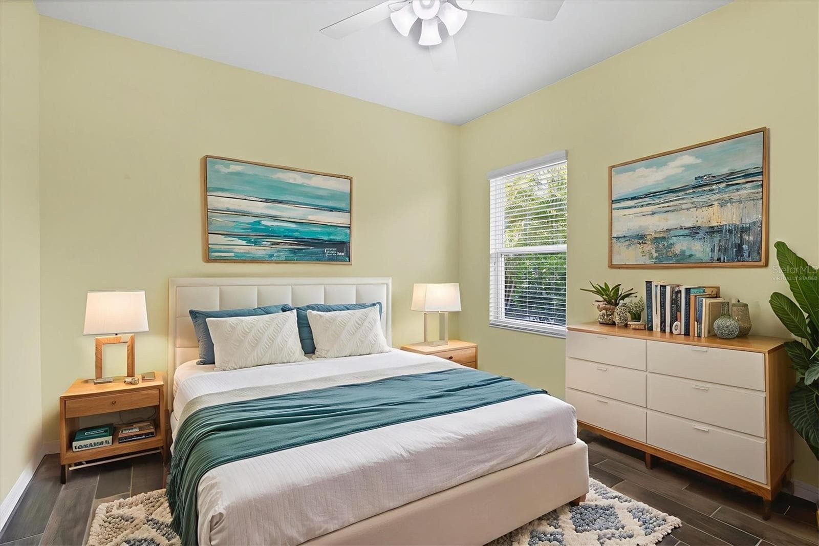 Virtually Staged Guest Bedroom - 7040 WHITE WILLOW CT, SARASOTA