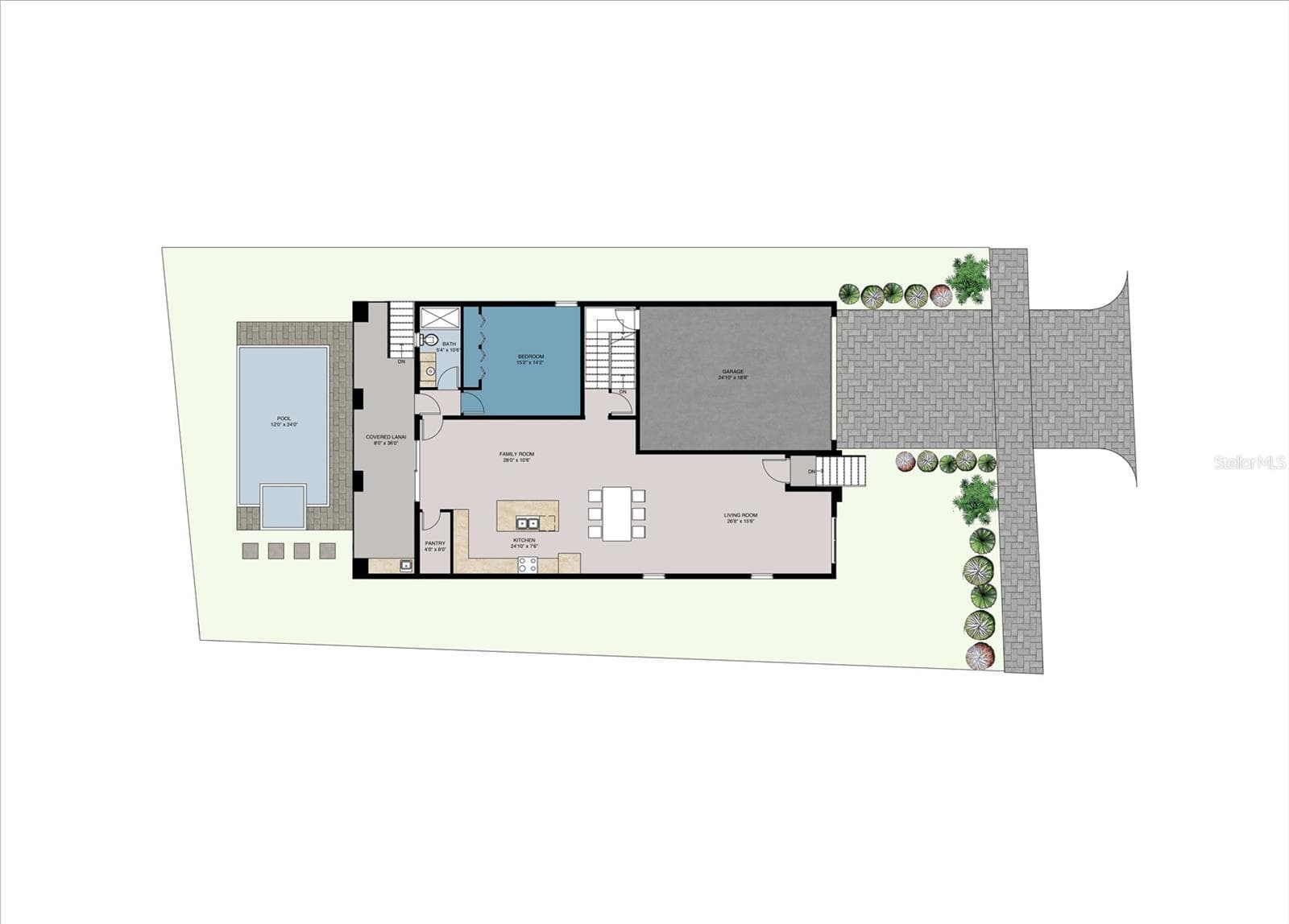 Single Family Residence at 314 W NORTH ST, TAMPA, photo 3 of 4