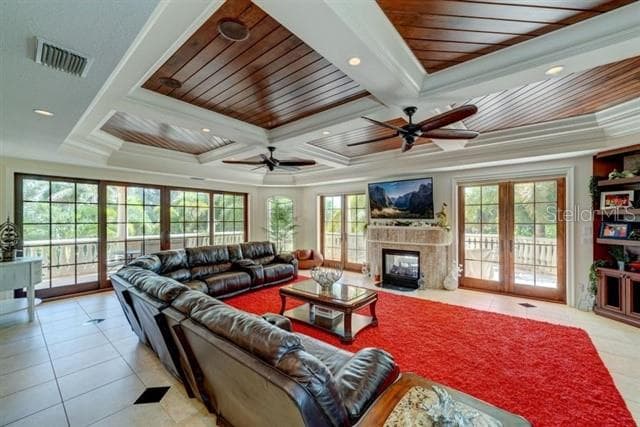 Living Room - 829 BRUCE AVE, CLEARWATER BEACH
