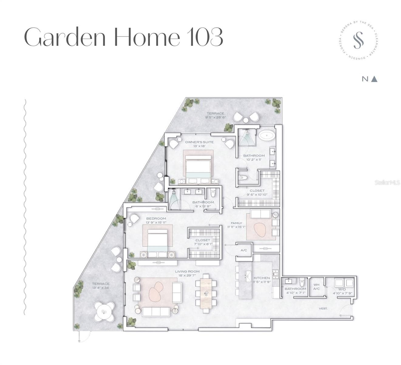Unit 103 - Unique Direct Access to Pool & Outdoor Amenities - 1020 SUNSET POINT RD #103, CLEARWATER