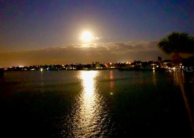 Full moon rise on Boca Ciega Bay. - 6061 2ND ST E #55, ST PETE BEACH