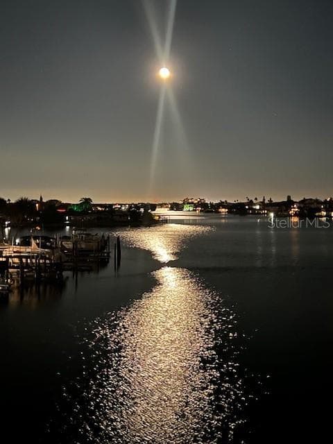 Moon rise on Boca Ciega Bay. - 6061 2ND ST E #55, ST PETE BEACH