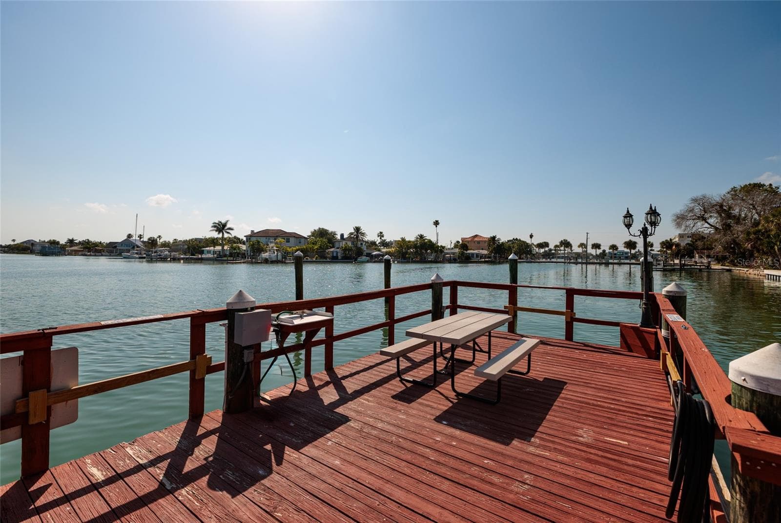 Plenty of room to relax or fish on the pier. - 6061 2ND ST E #55, ST PETE BEACH