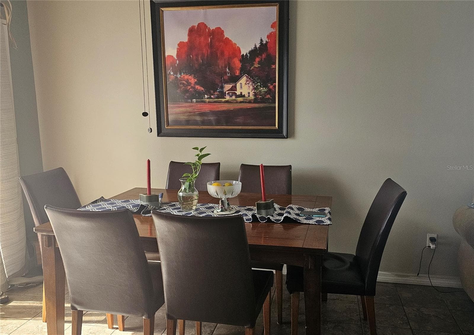 Dining area with backyard view - 9906 SURREY RIDGE RD, ORLANDO