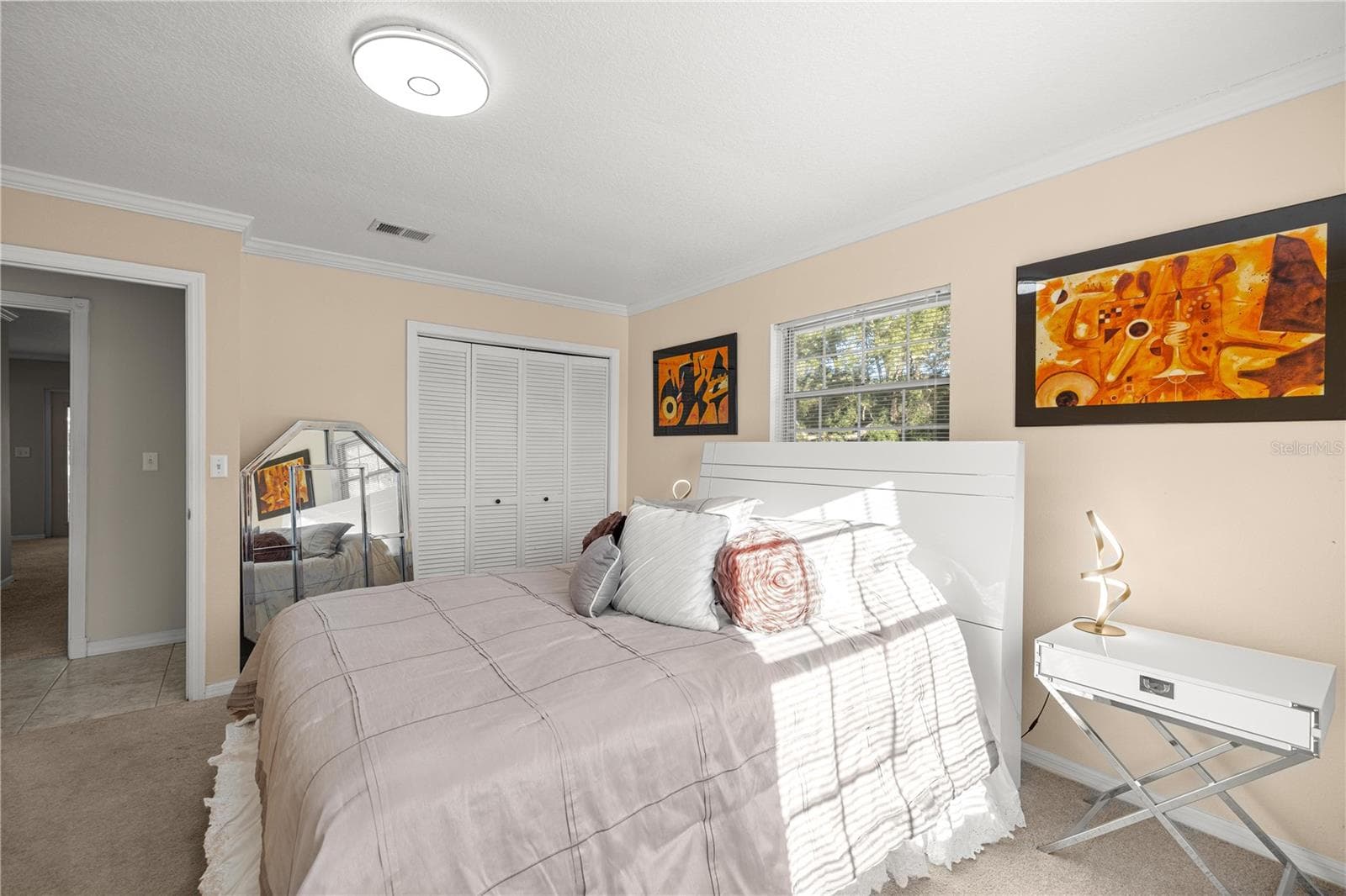 BEDROOM #2 WITH CLOSET - 9812 SW 74TH AVE, OCALA