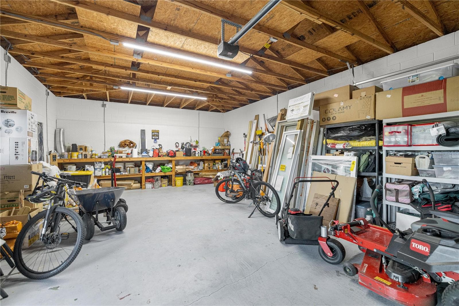 INSIDE WORKSHOP/GARAGE - 9812 SW 74TH AVE, OCALA