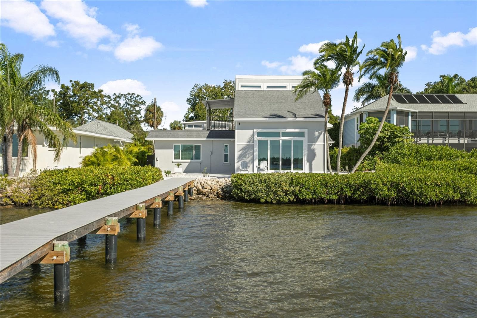 View of Home from Water - 1905 4TH ST W, PALMETTO