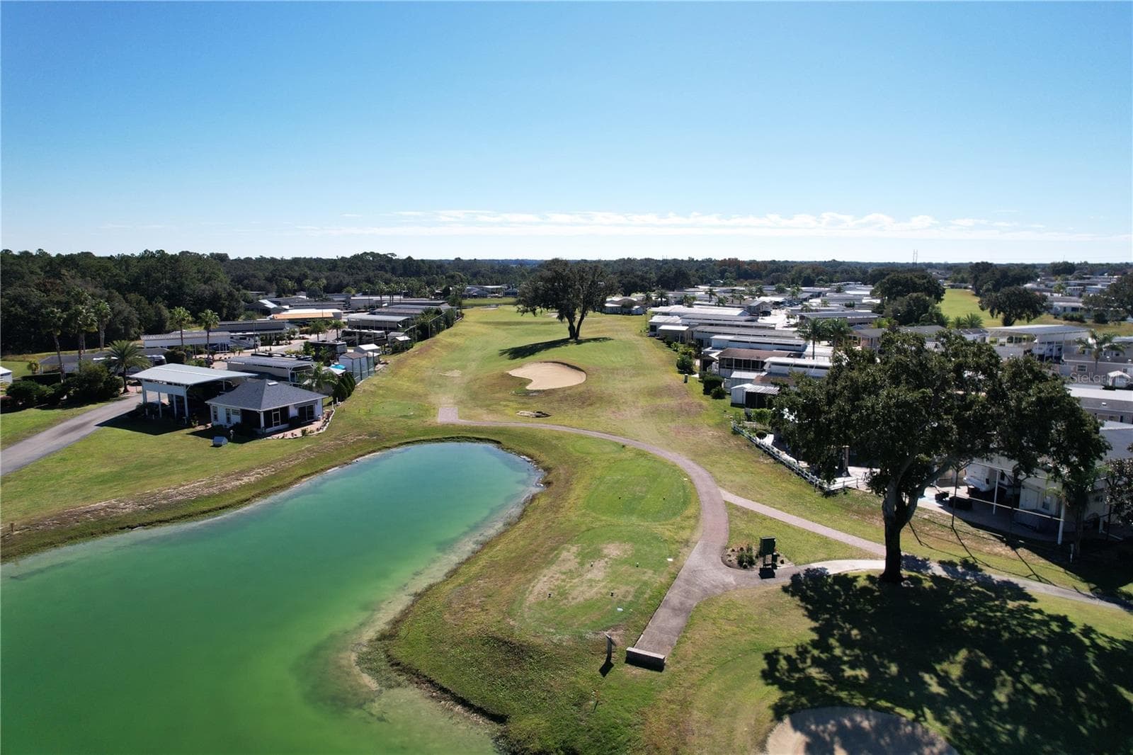 View of the golf course! - 2738 ST GEORGE DR, DAVENPORT