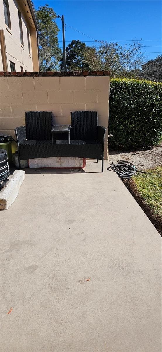 Outside back porch - 2442 NE 7TH ST #3, OCALA
