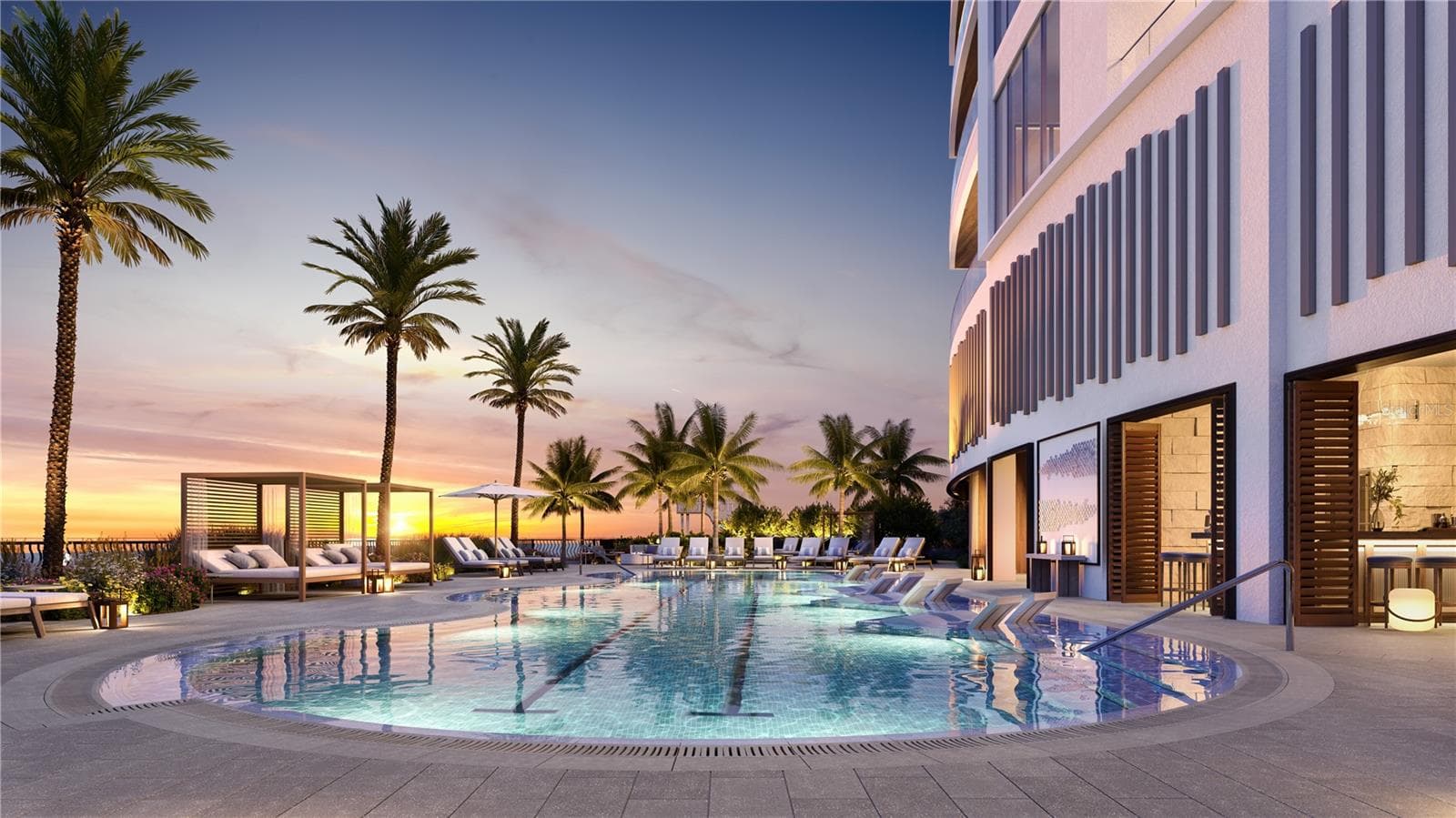 Lower Pool - 1000 BENJAMIN FRANKLIN DR #904, SARASOTA