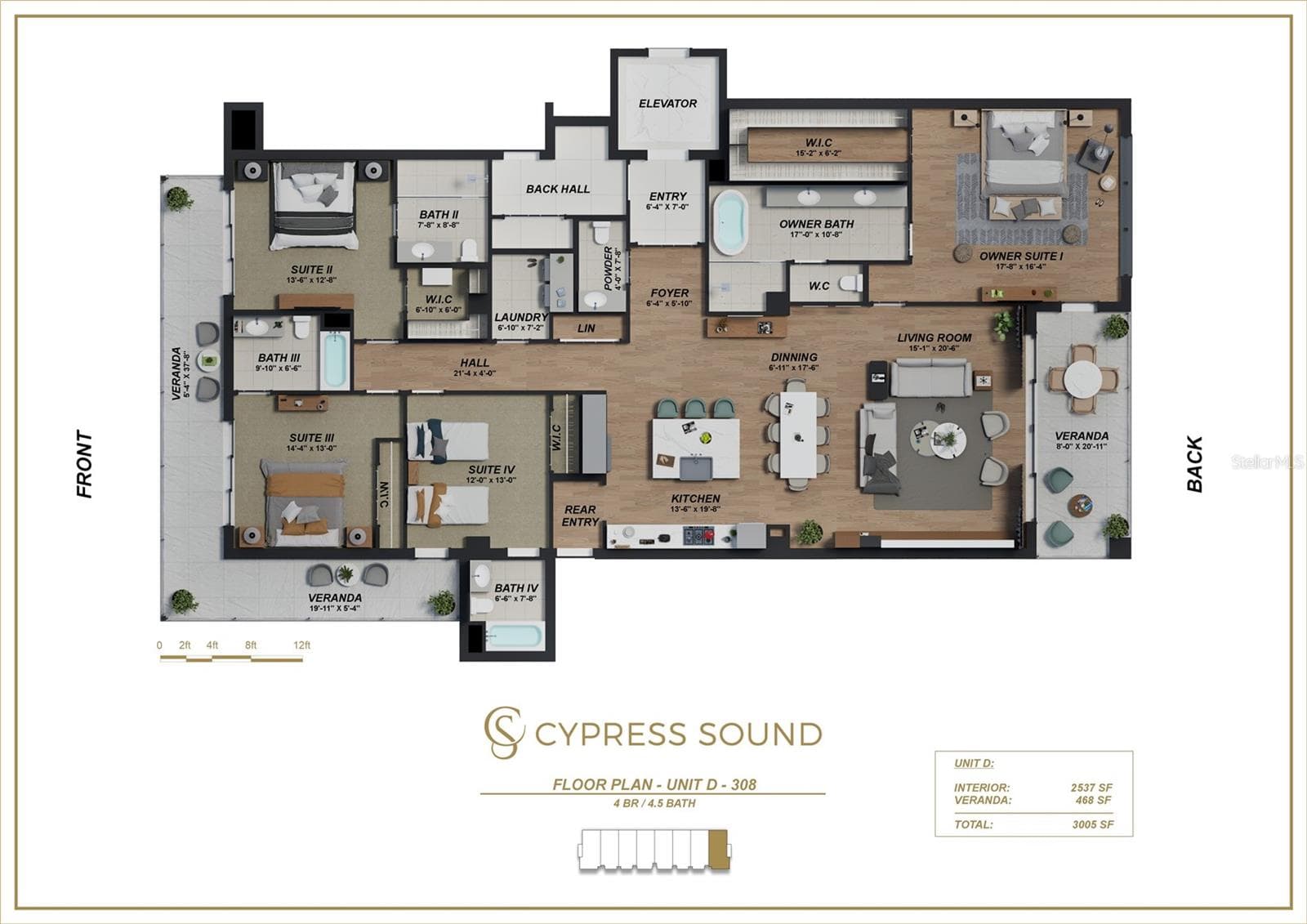 Condominium at 10009 CRISBERT CT RD #308D, ORLANDO, photo 4 of 12