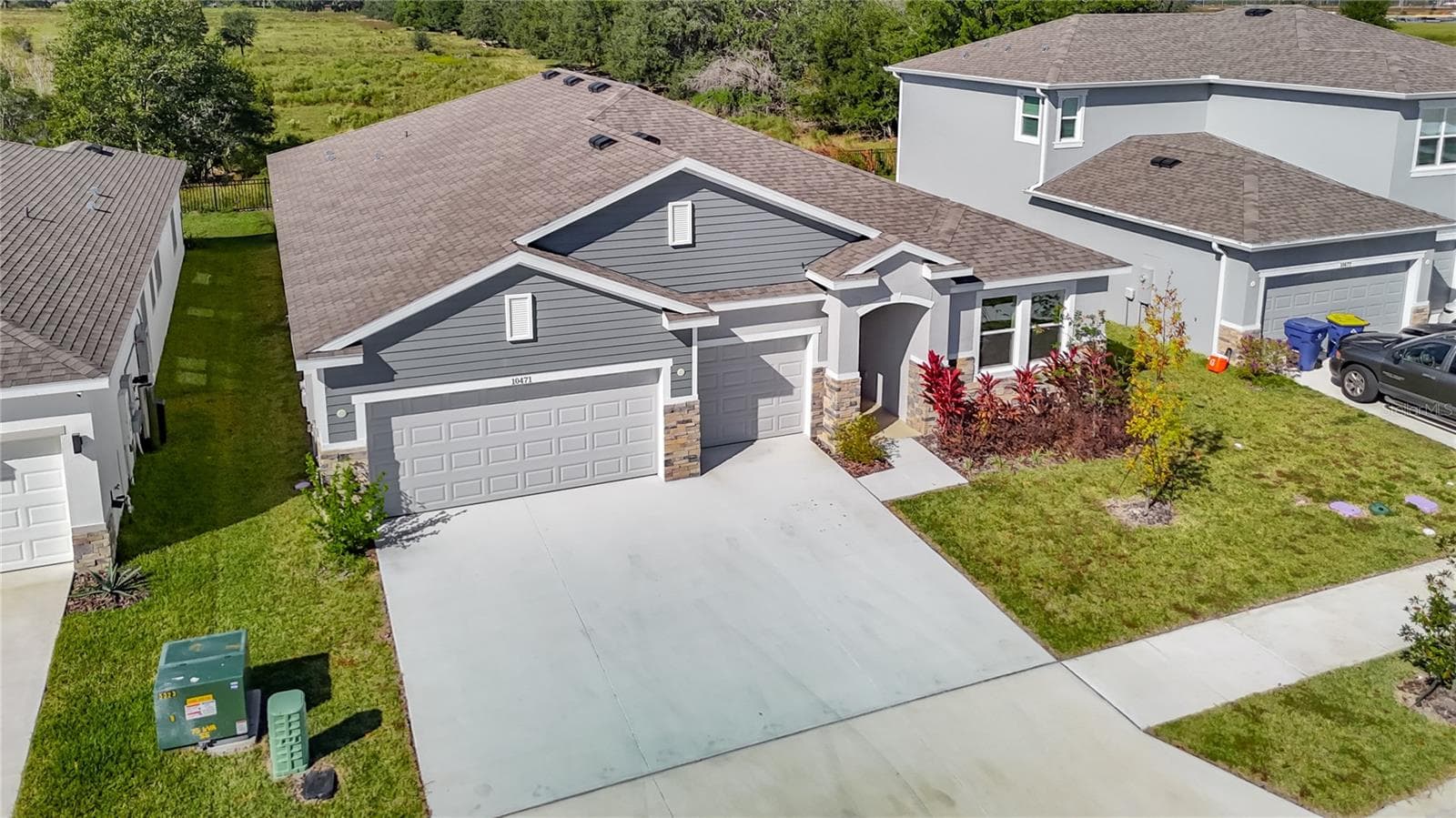 Ariel Front View! - 10471 BRIDGEGATE HEIGHTS LOOP, SAN ANTONIO