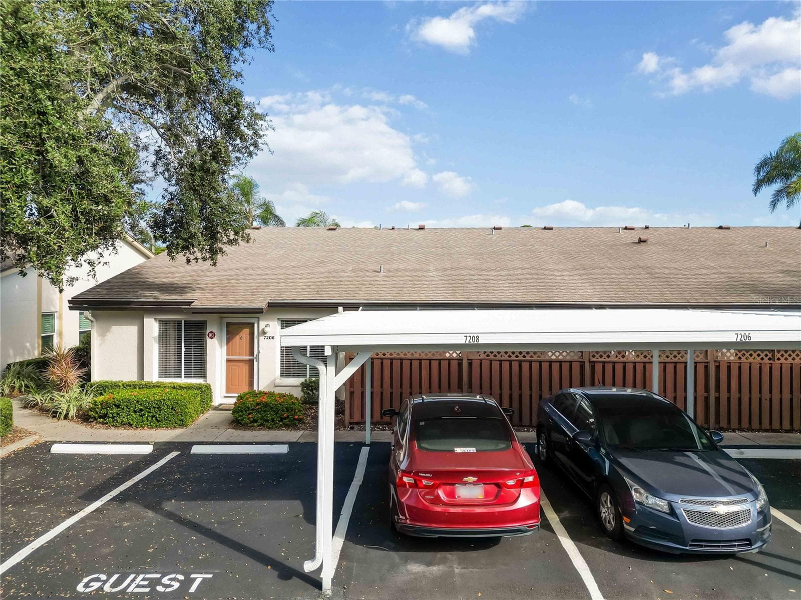Assigned Carport Parking Space - 7206 29TH AVENUE DR W #2263, BRADENTON