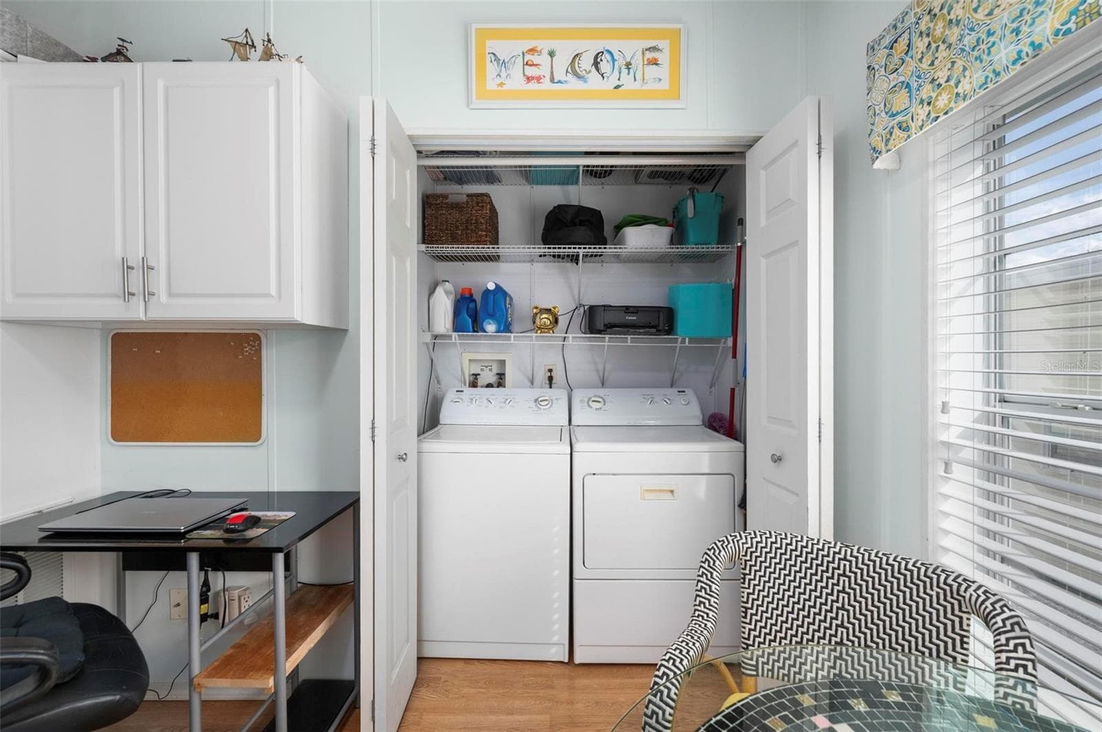 Laundry space off of kitchen - 1000 KINGS HWY #487, PORT CHARLOTTE