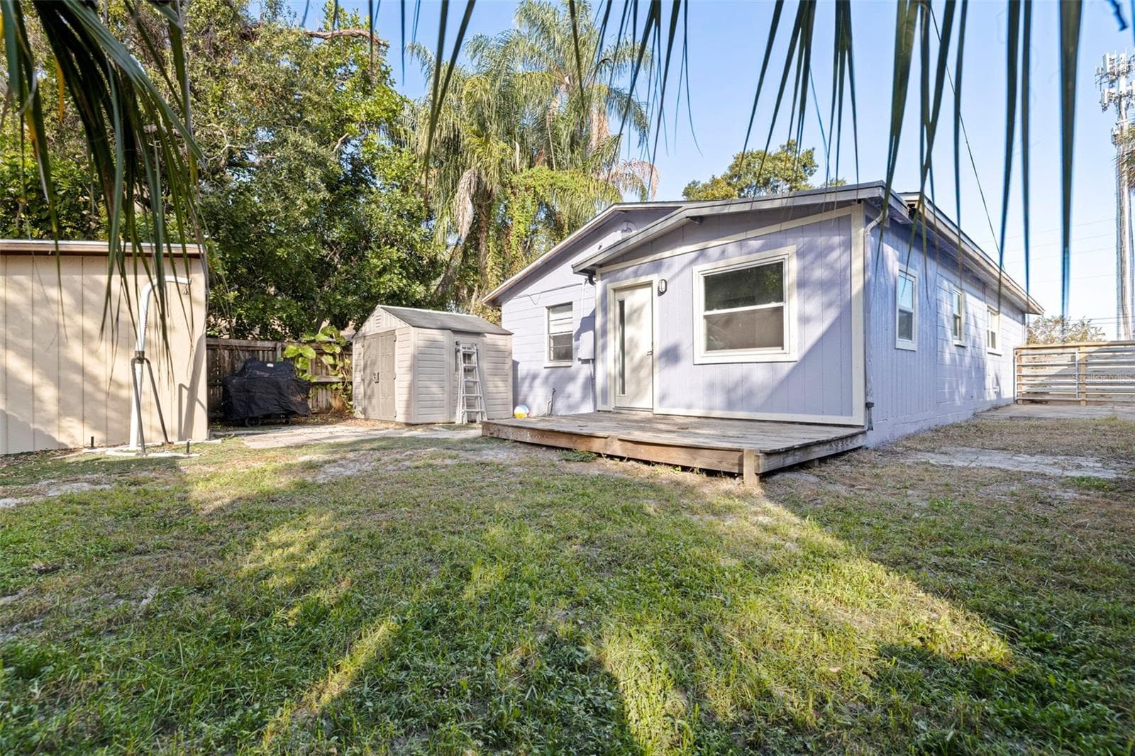 Backyard/side of home - 5322 25TH AVE S, GULFPORT