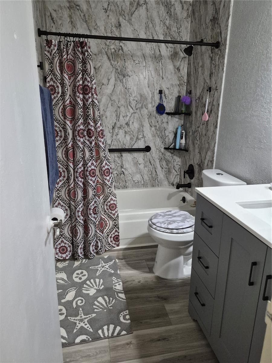 Bathroom-updated flooring - ORLANDO