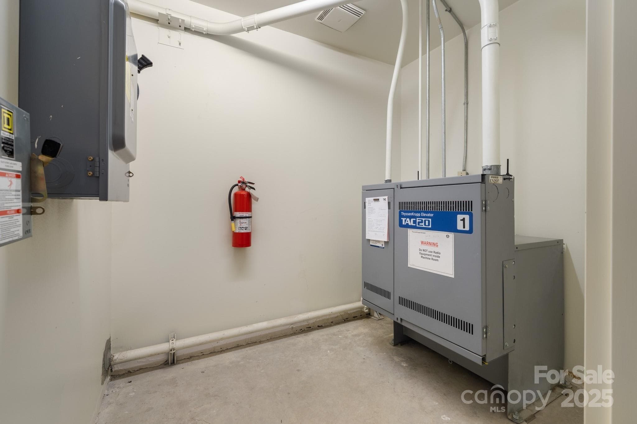 Elevator Utility Room - Hendersonville