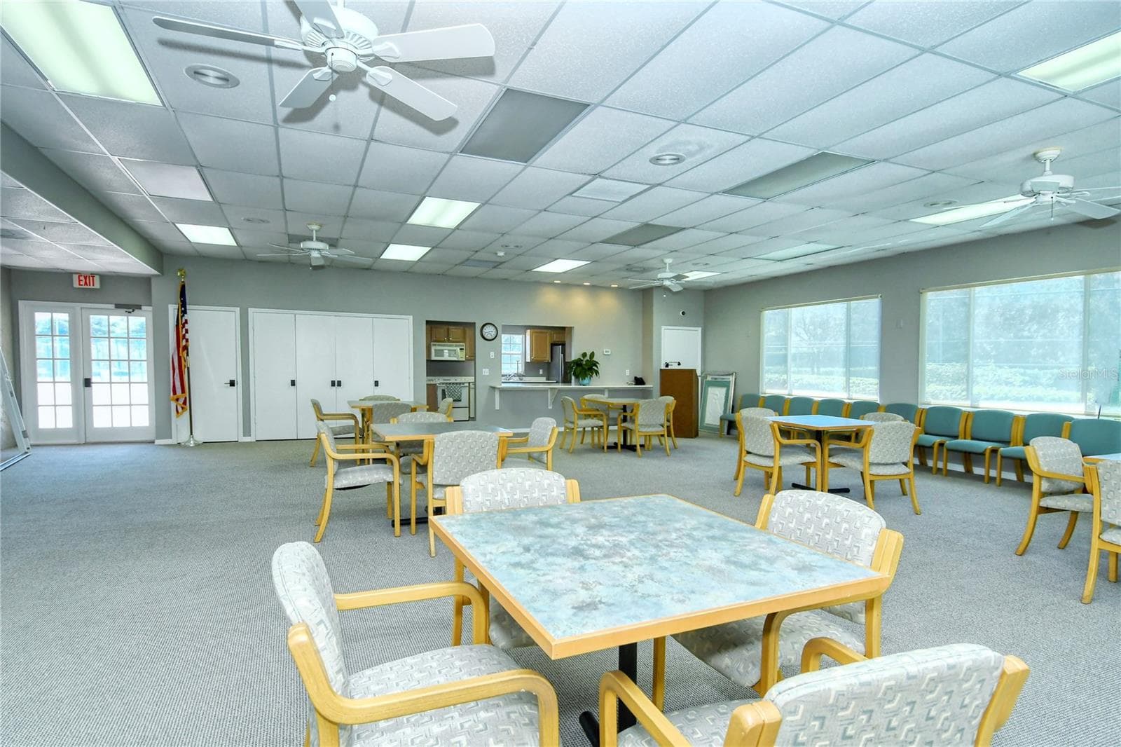 Clubhouse with Full Kitchen! - 4500 GULF OF MEXICO DR #206, LONGBOAT KEY