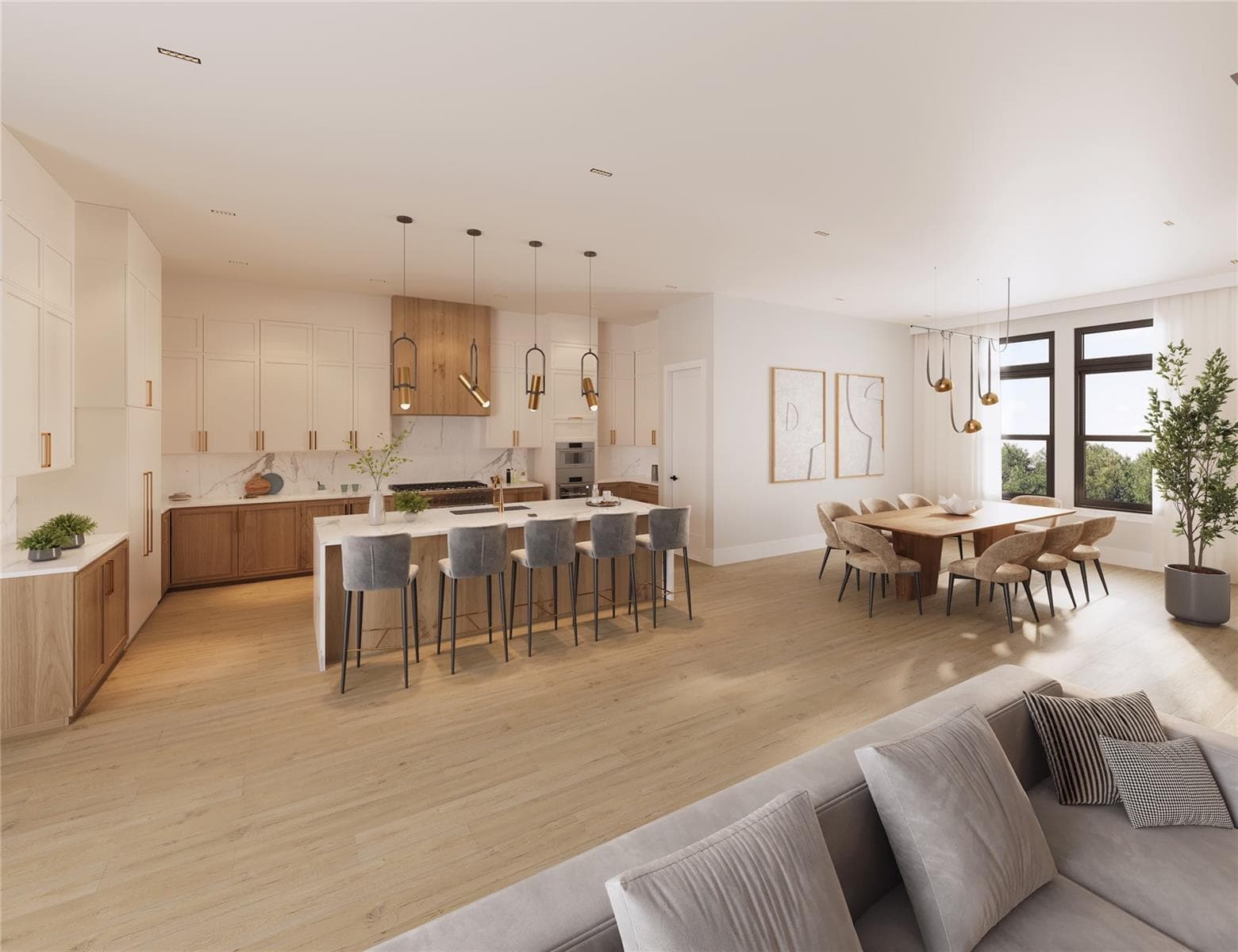 All renderings are for visual purposes only and are intended to provide a general illustration. Actual features, finishes, and dimensions may vary. - 1146 PRADO LN, OAKLAND