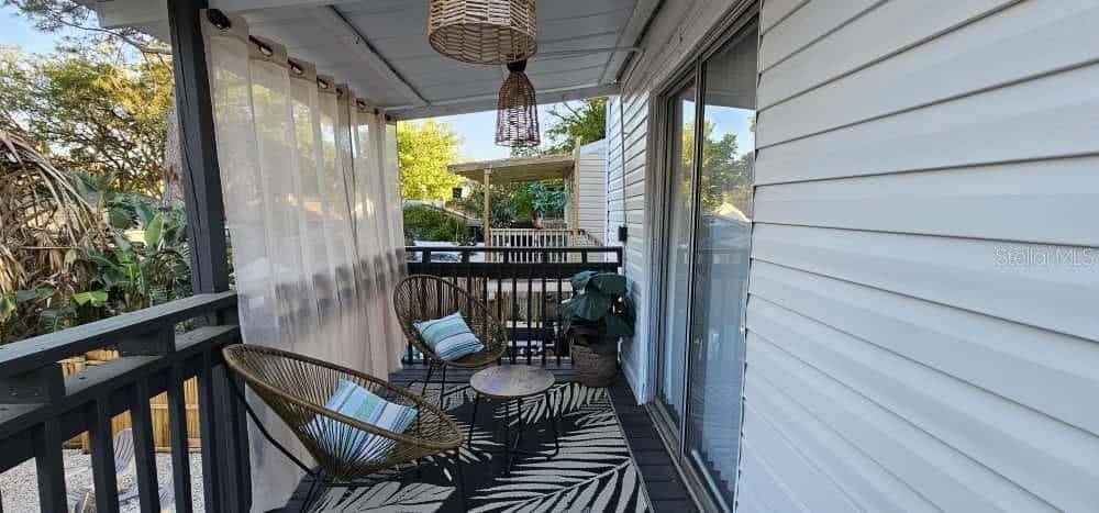 BACK PORCH - 10213 N OJUS DR, TAMPA