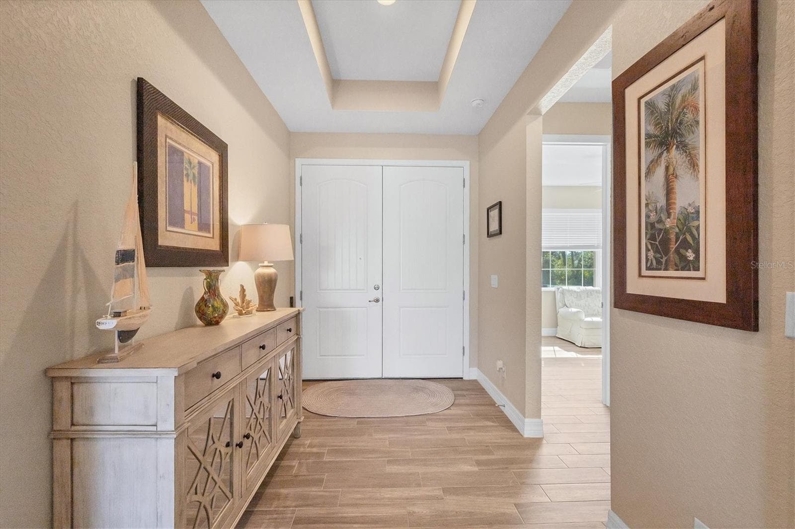It actually has a foyer! - 112 BERYL DR, ROTONDA WEST