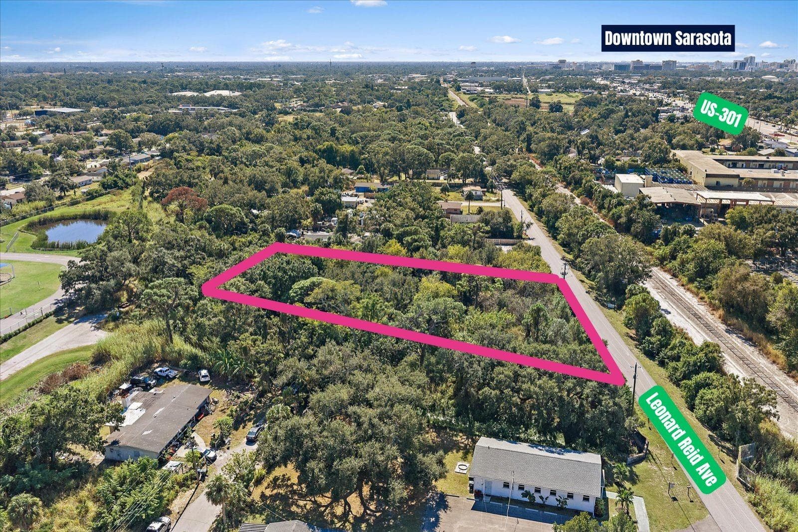 Land at LEONARD REID AVE, SARASOTA, photo 4 of 7