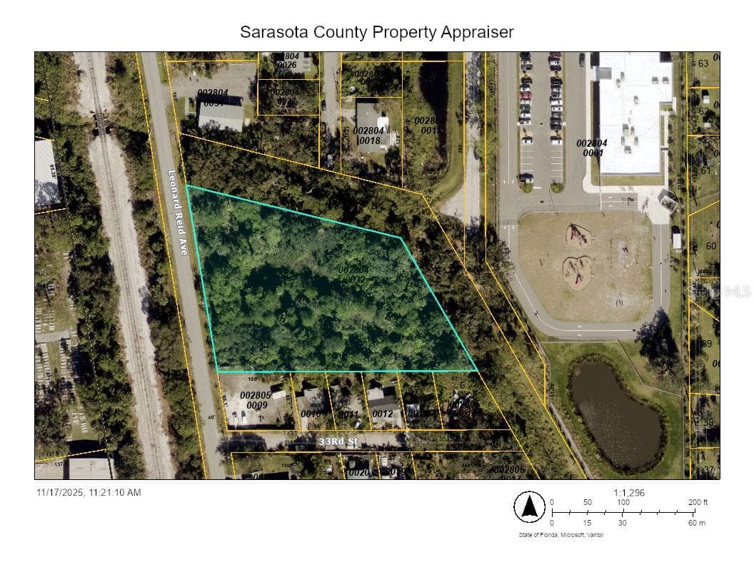 Land at LEONARD REID AVE, SARASOTA, photo 7 of 7