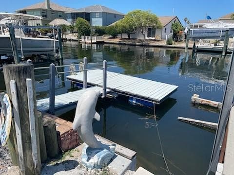 Floating Dock - 13615 STACEY DR, HUDSON