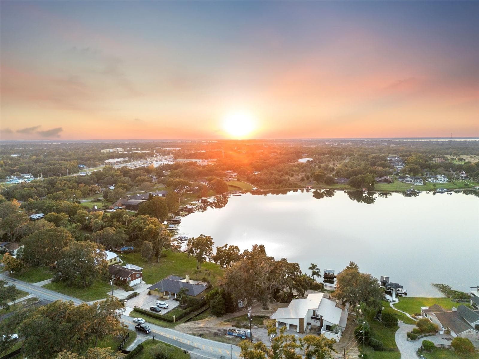 Aerial View - E CROOKED LAKE DR, EUSTIS