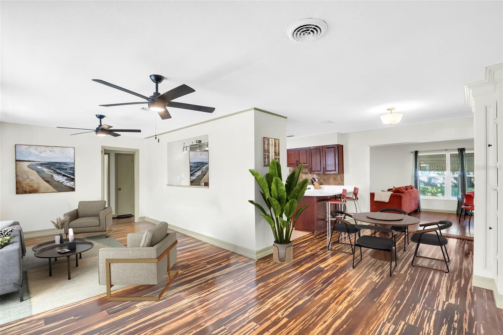 Staged 1 LR-DR - 1182 NORWOOD AVE, CLEARWATER