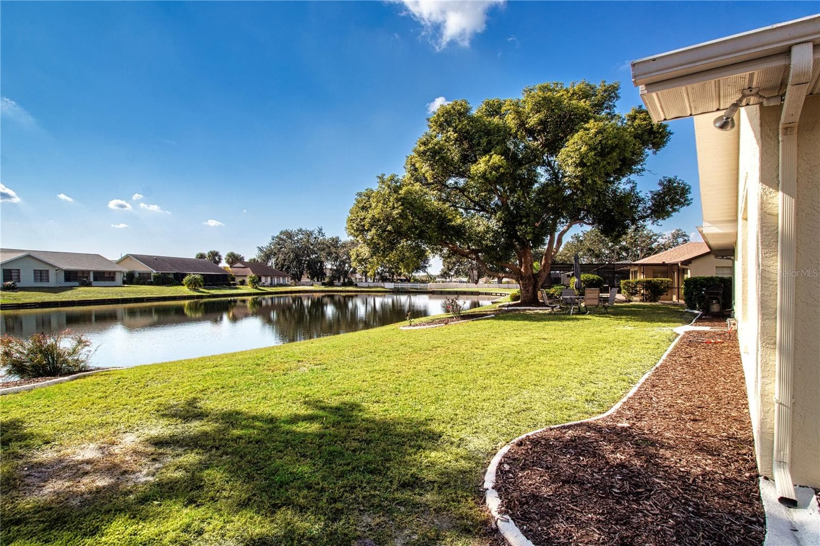 Back Yard View - 2016 E VIEW DR, SUN CITY CENTER