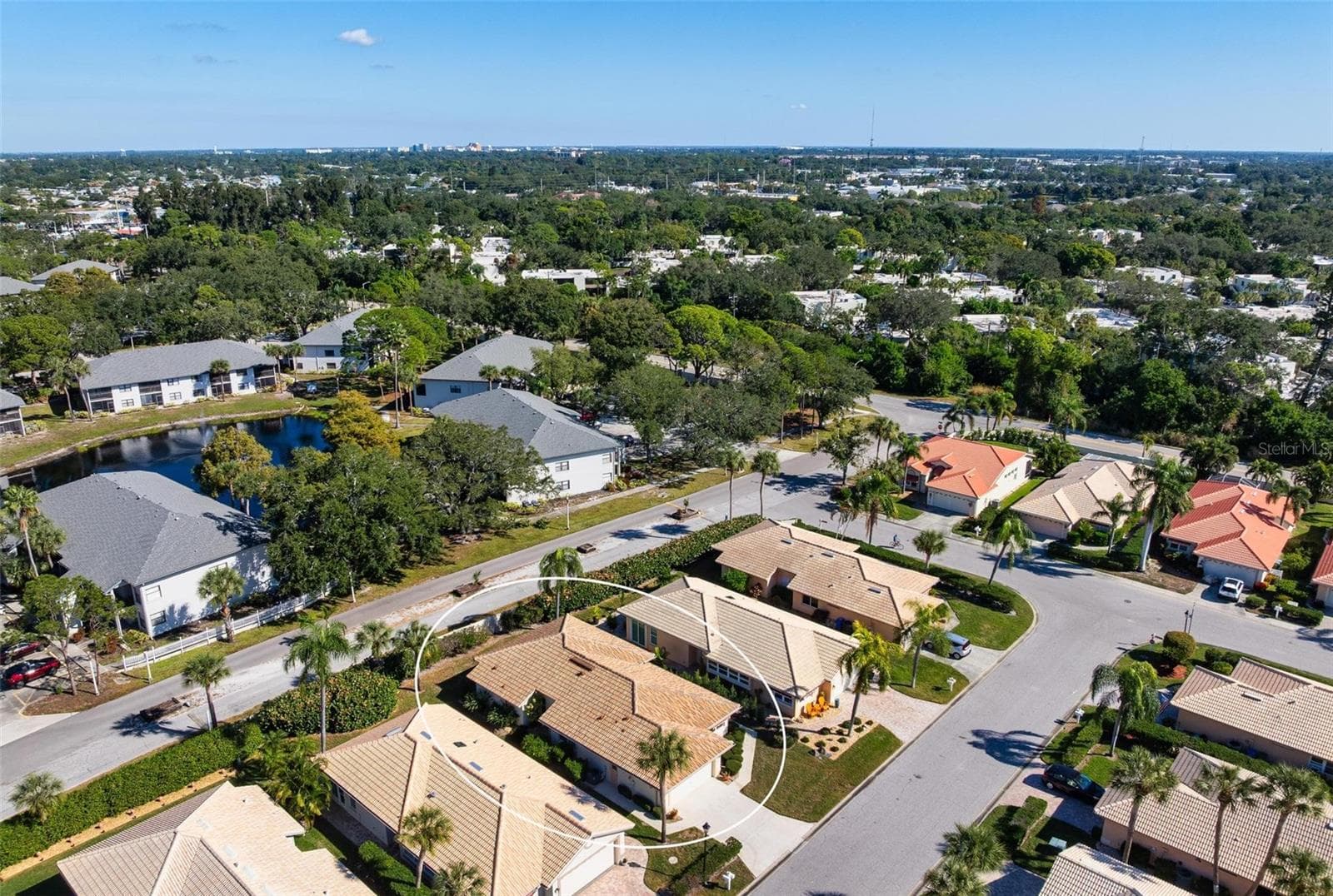 Facing NE - 4310 TURNBERRY CT, BRADENTON