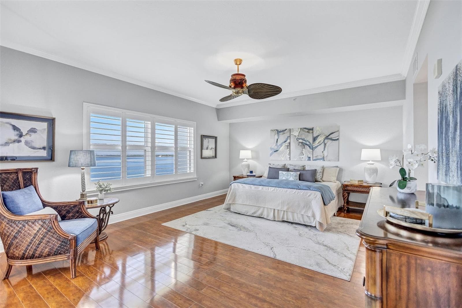Spacious Primary Bedroom with Waterview - 2925 TERRA CEIA BAY BLVD #2802, PALMETTO