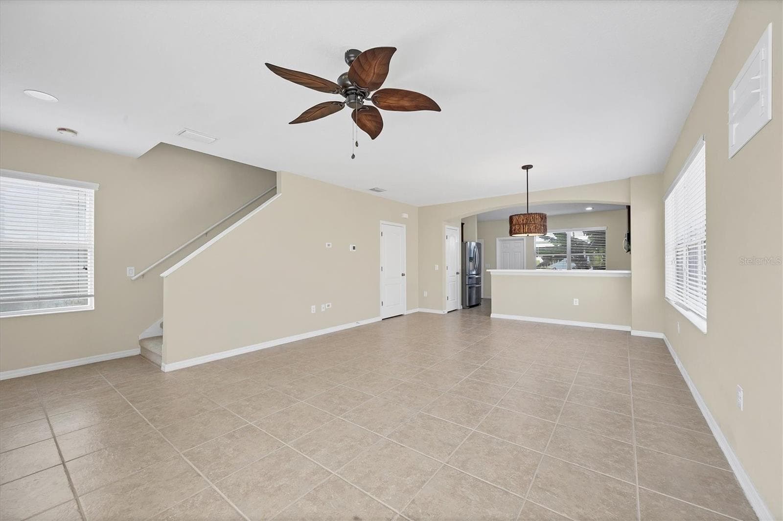 Stairs to second level - 4811 WOODBROOK DR, SARASOTA