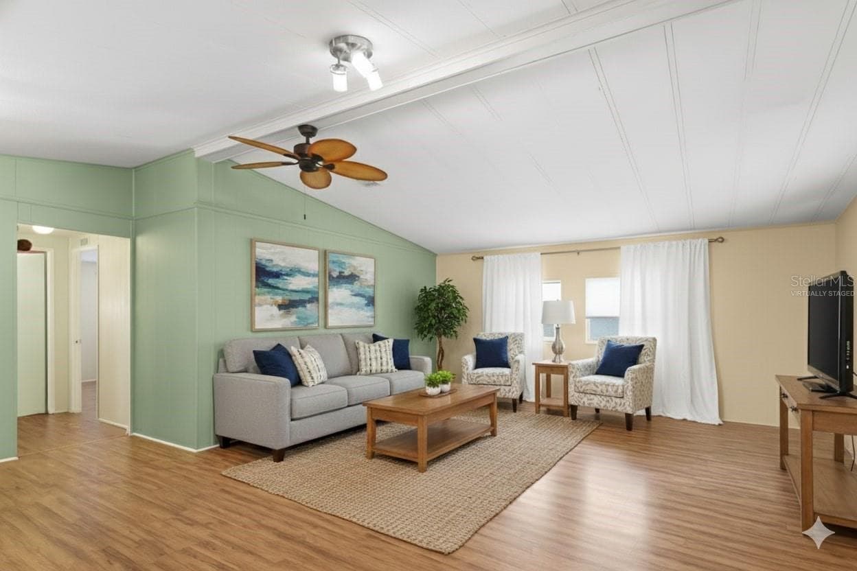 (Virtually Staged) LivingRoom_154RarotongaRd_NorthPort_Staged.jpg - 154 RAROTONGA RD, NORTH PORT
