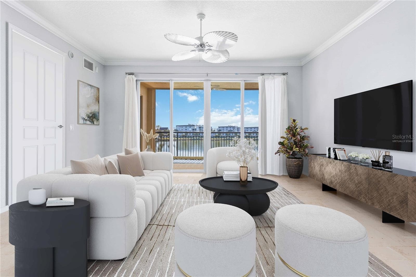 Virtually staged - 4125 W END RD #306, COCOA BEACH