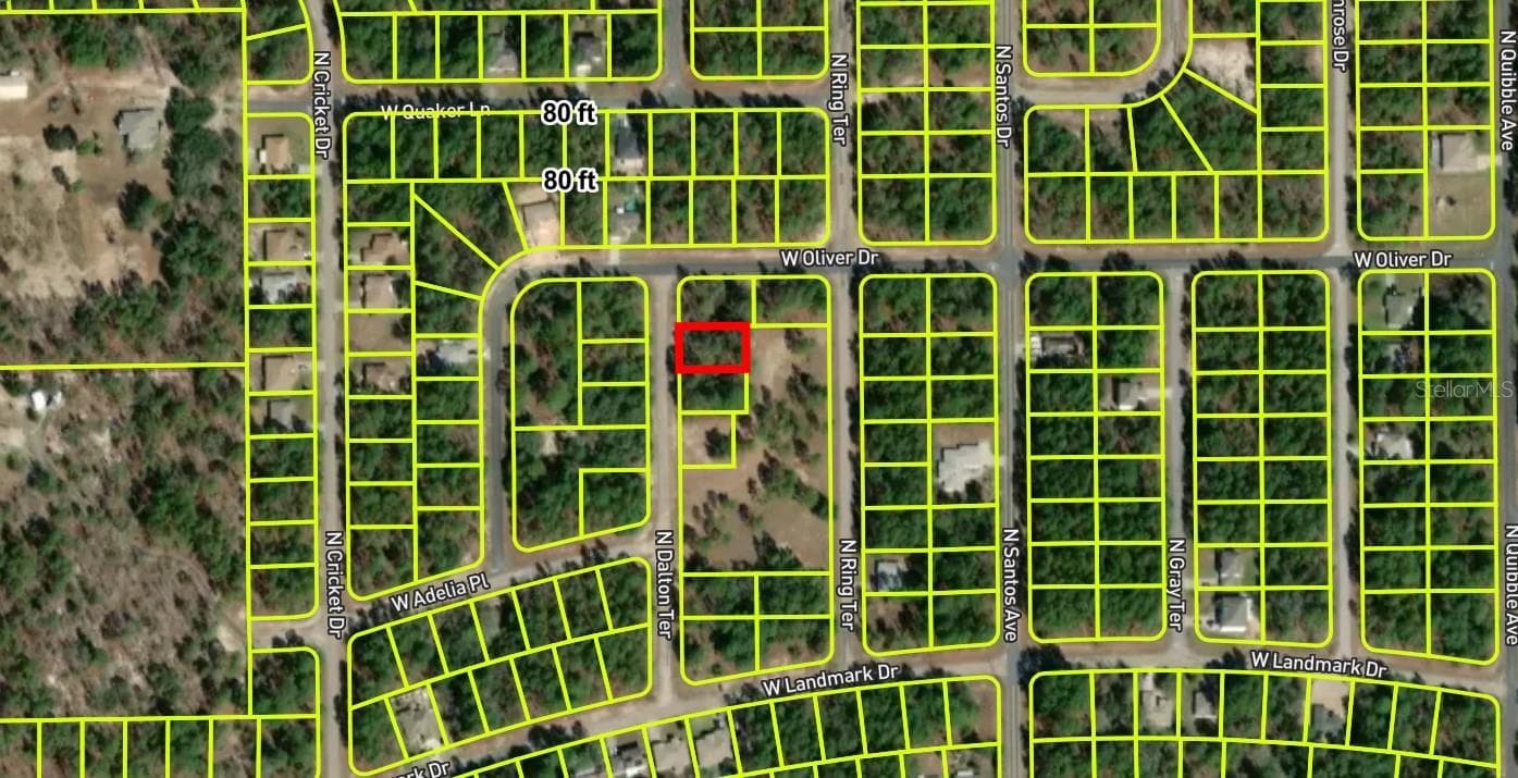 Land at 7627 N DALTON TER, DUNNELLON, photo 2 of 3