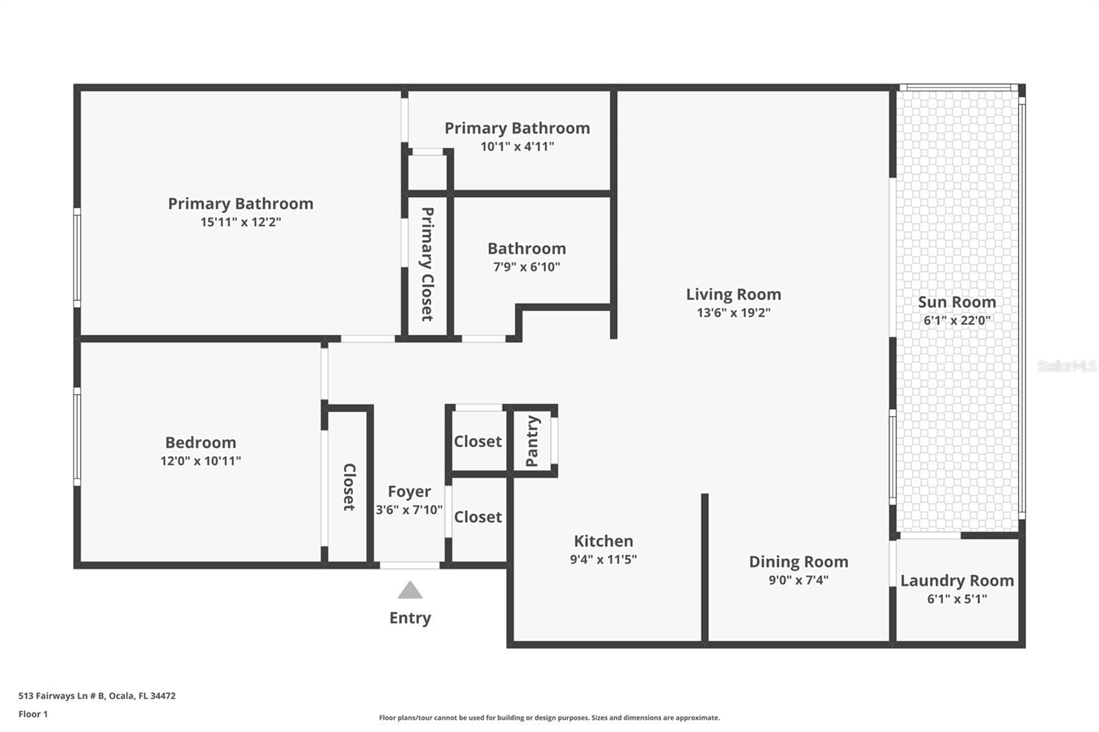Condominium at 513 FAIRWAYS LN #B, OCALA, photo 4 of 18