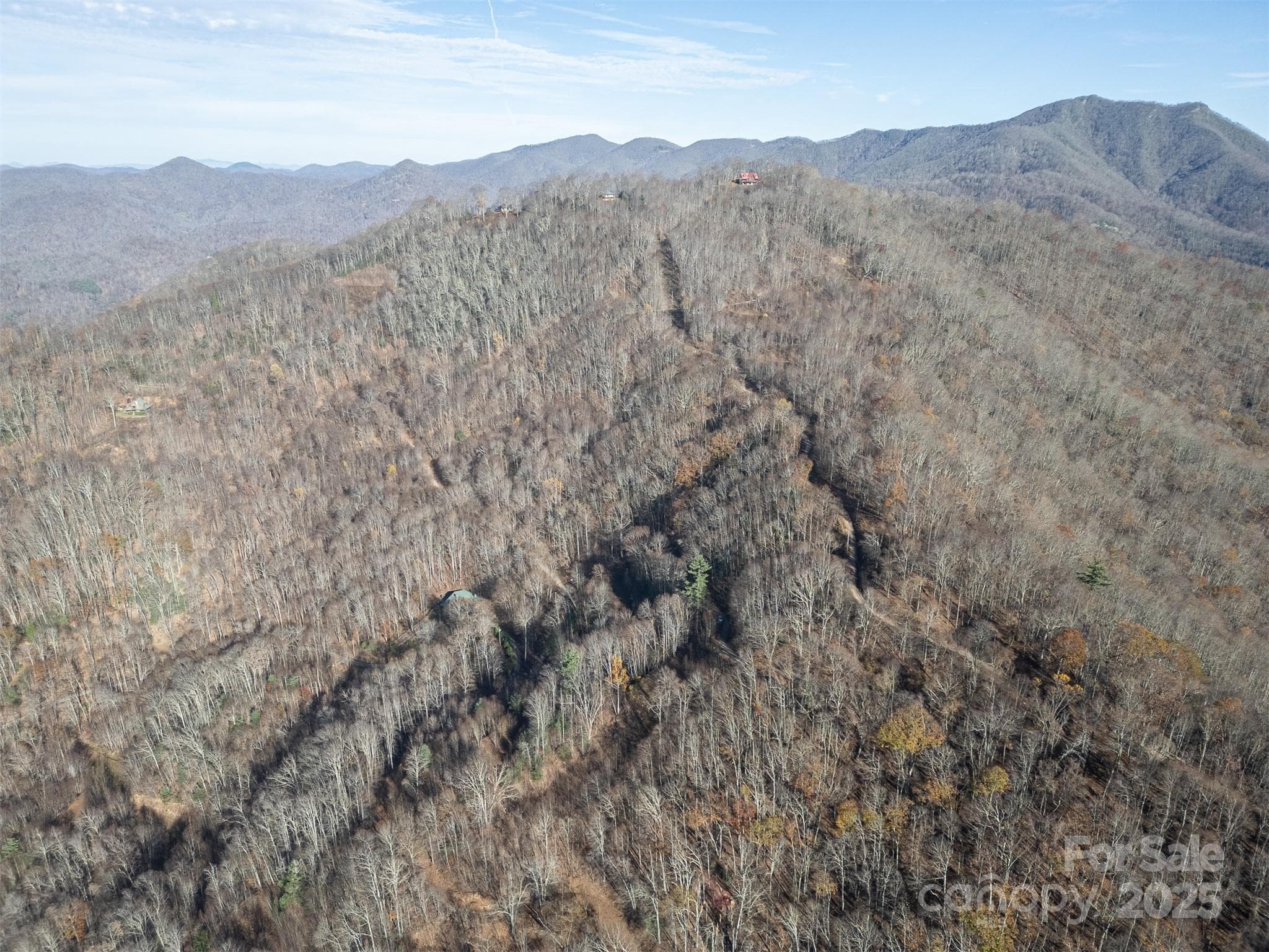 Additional aerial view of mountain ridge - Clyde