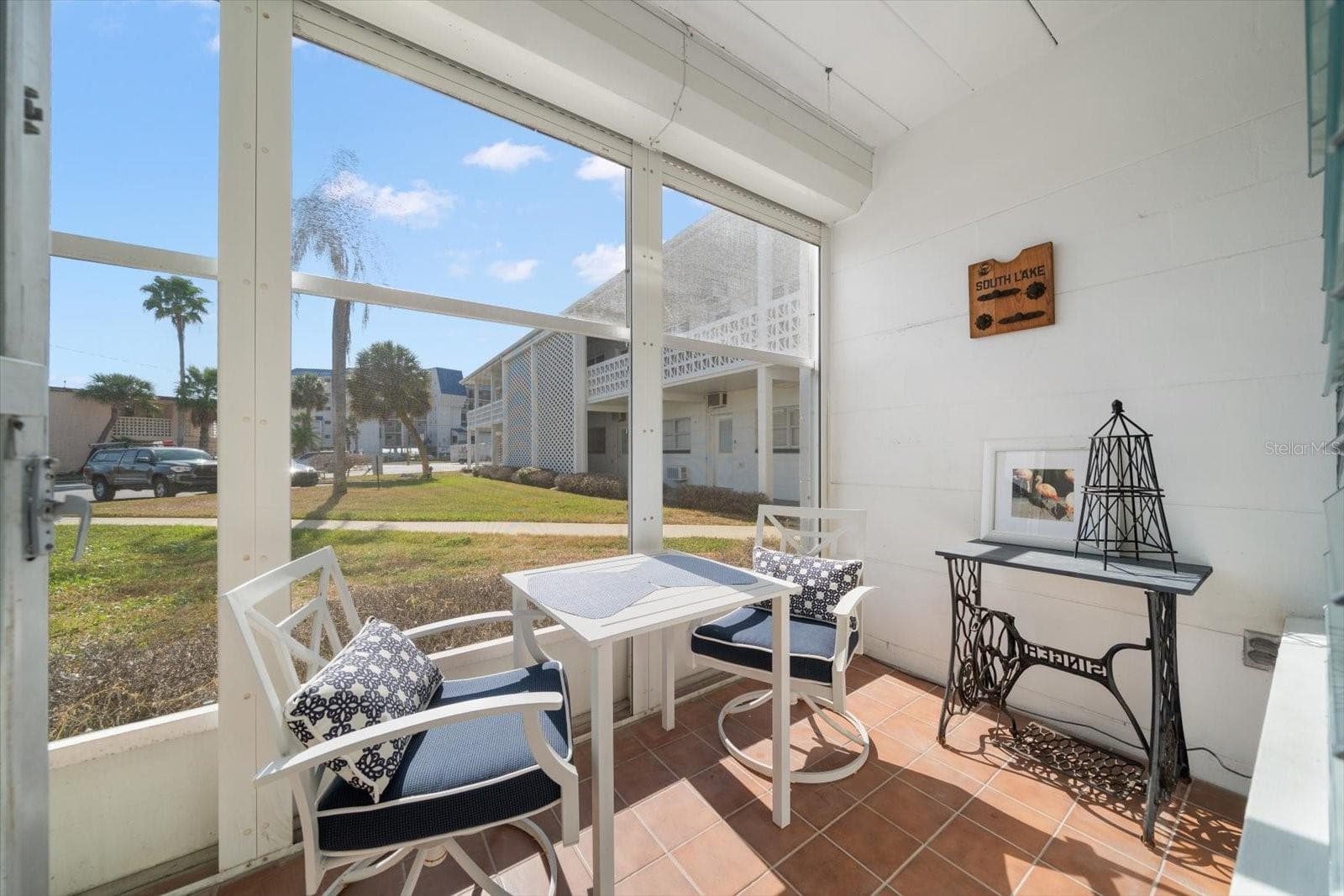 Covered/Screened Patio - 7050 SUNSET WAY #6, ST PETE BEACH