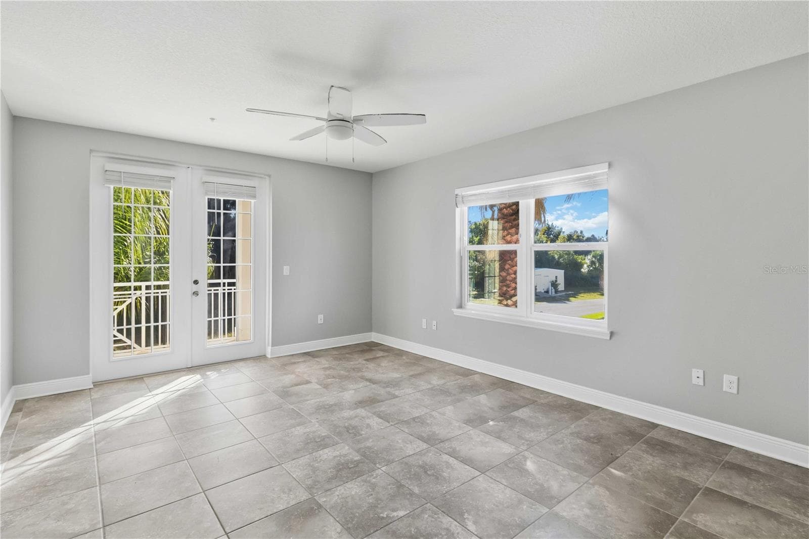 Primary Bedroom with French Doors - 3418 79TH STREET CIR W #101, BRADENTON