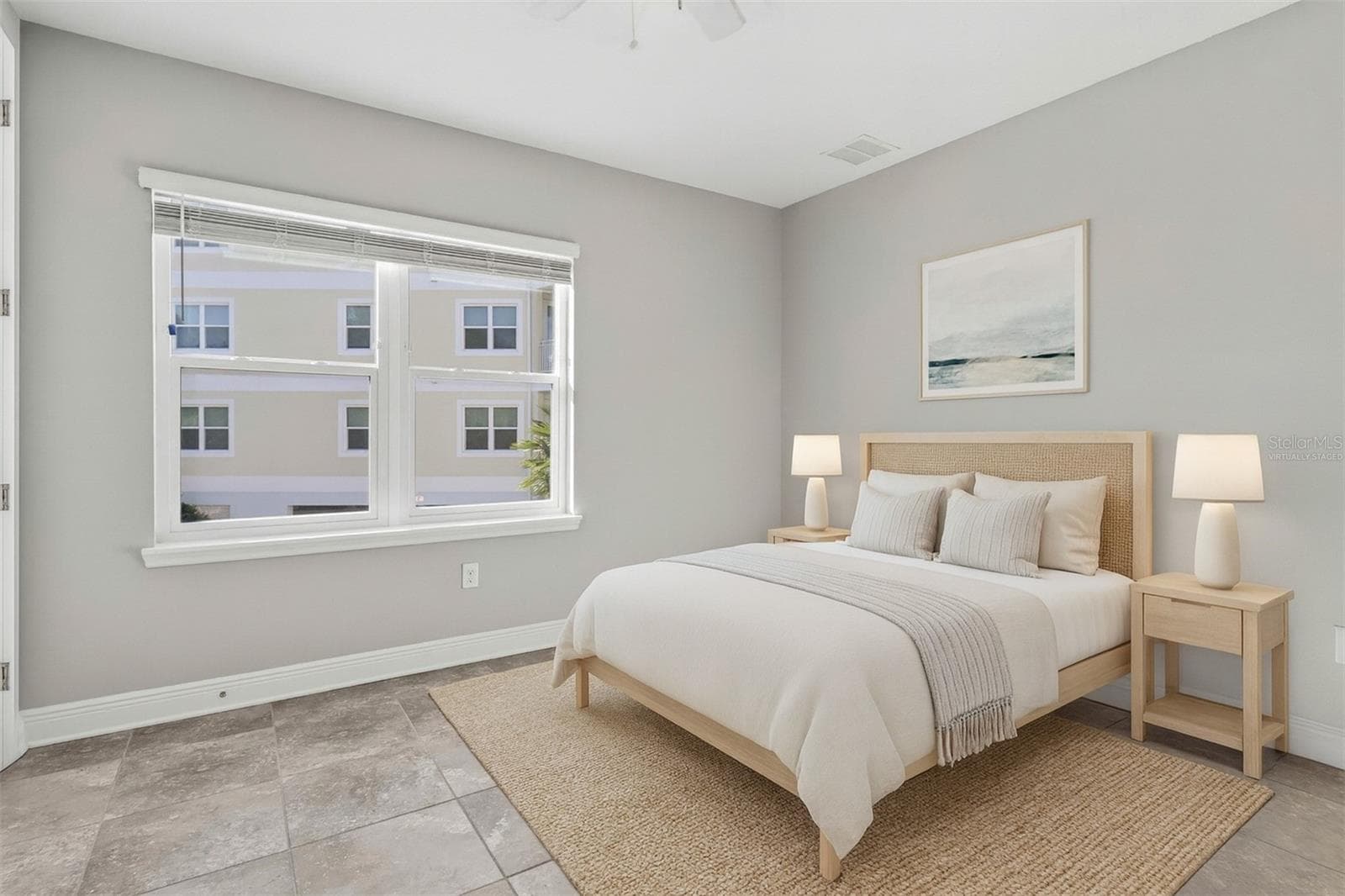 Virtually Staged Guest Bedroom 2 - 3418 79TH STREET CIR W #101, BRADENTON