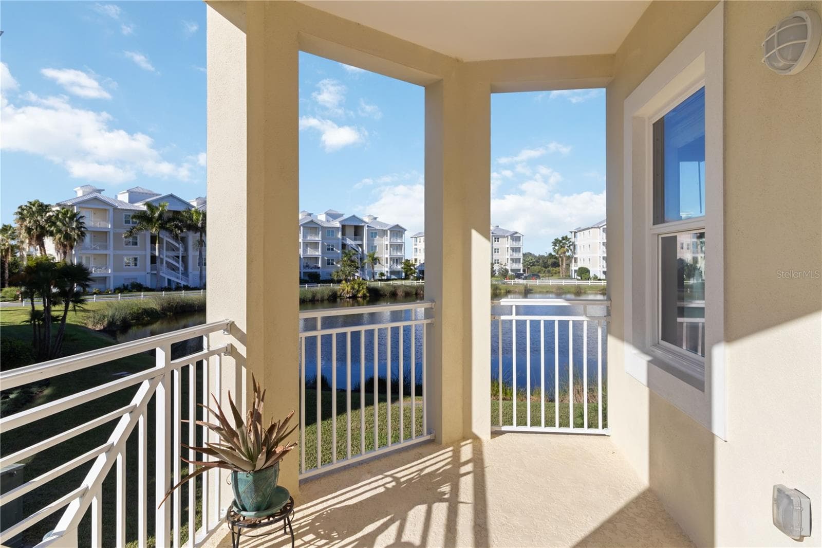 Pond View From The Balcony - 3418 79TH STREET CIR W #101, BRADENTON
