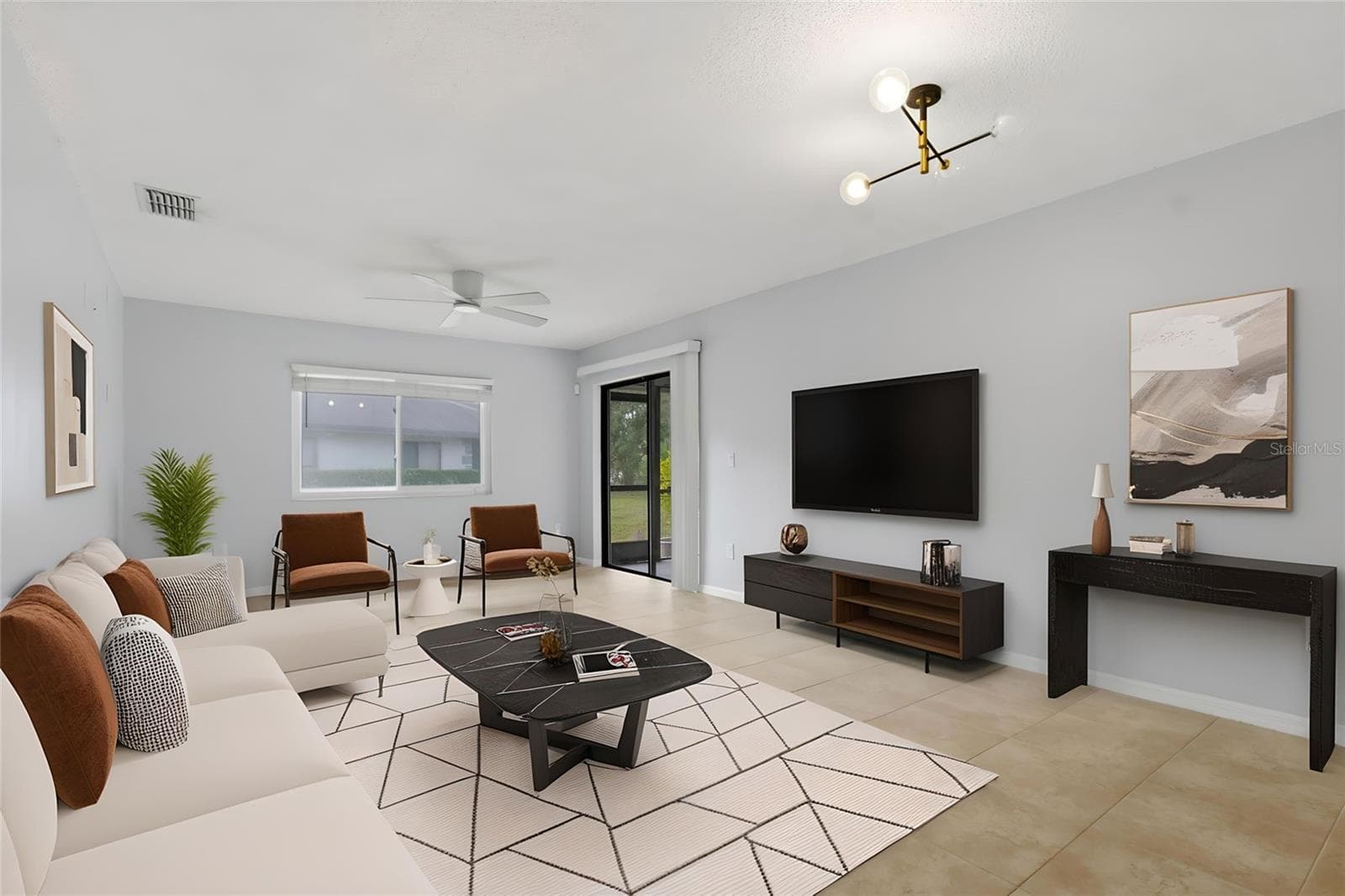 Living Room - 2701 COUNTRYSIDE BLVD #102, CLEARWATER