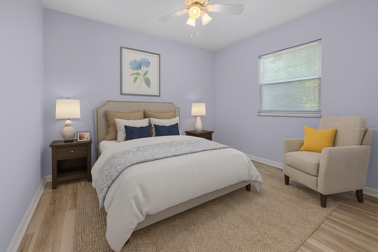 Virtually Staged Guest Bedroom - 4219 NW 30TH TER, GAINESVILLE