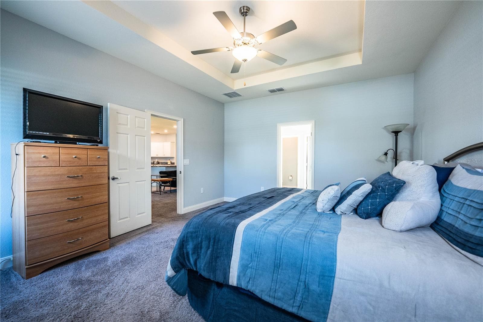 Primary bedroom - 261 WALKERS POINT DR, AUBURNDALE