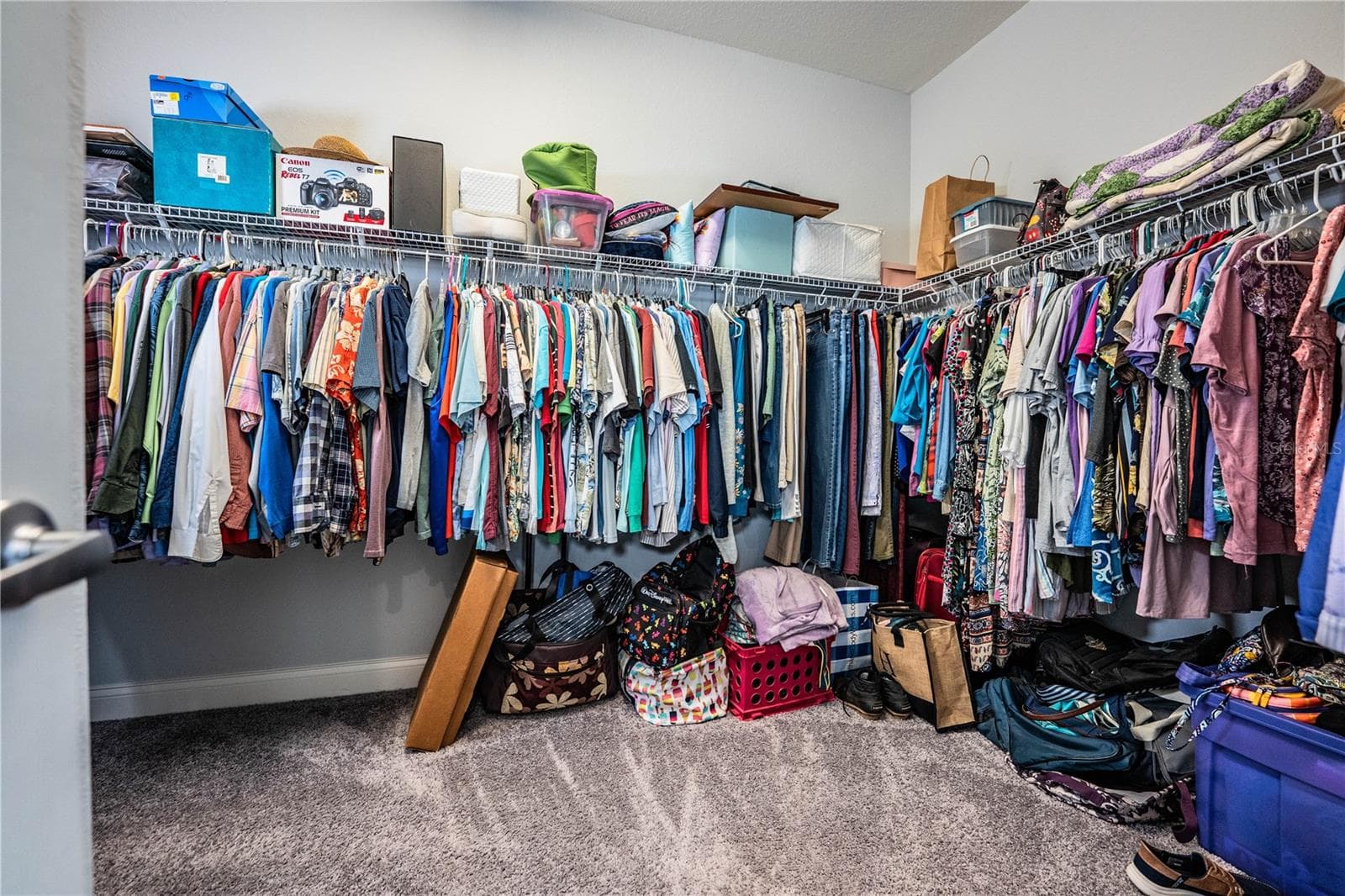 Primary walk in closet - 261 WALKERS POINT DR, AUBURNDALE