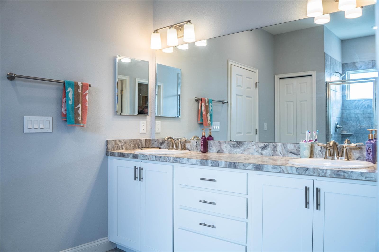 Guest bathroom - 261 WALKERS POINT DR, AUBURNDALE